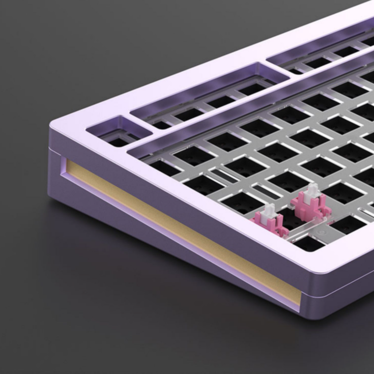Monseek M1 (6 Colors) 75% Gasket Aluminum Mechanical Keyboard Barebone