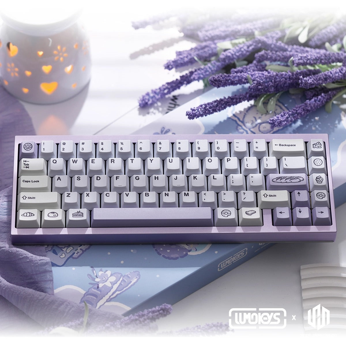 Lumokeys Moran Keycap Set, Cherry Profile, Dye Sub PBT