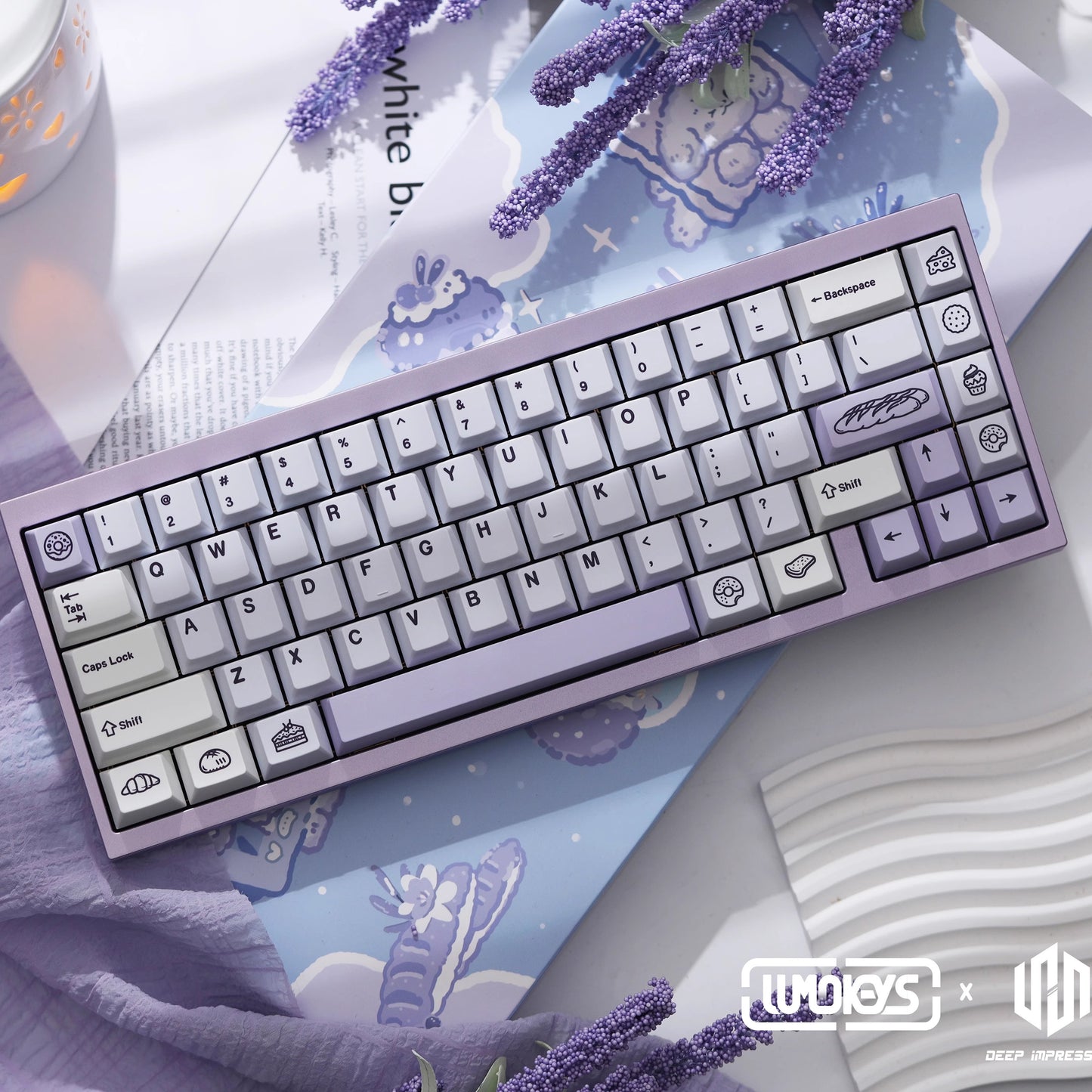 Lumokeys Moran Keycap Set, Cherry Profile, Dye Sub PBT