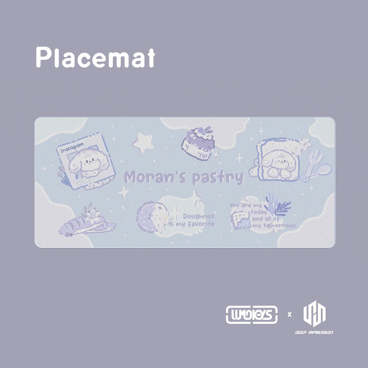 Lumokeys Moran Keycap Set, Cherry Profile, Dye Sub PBT
