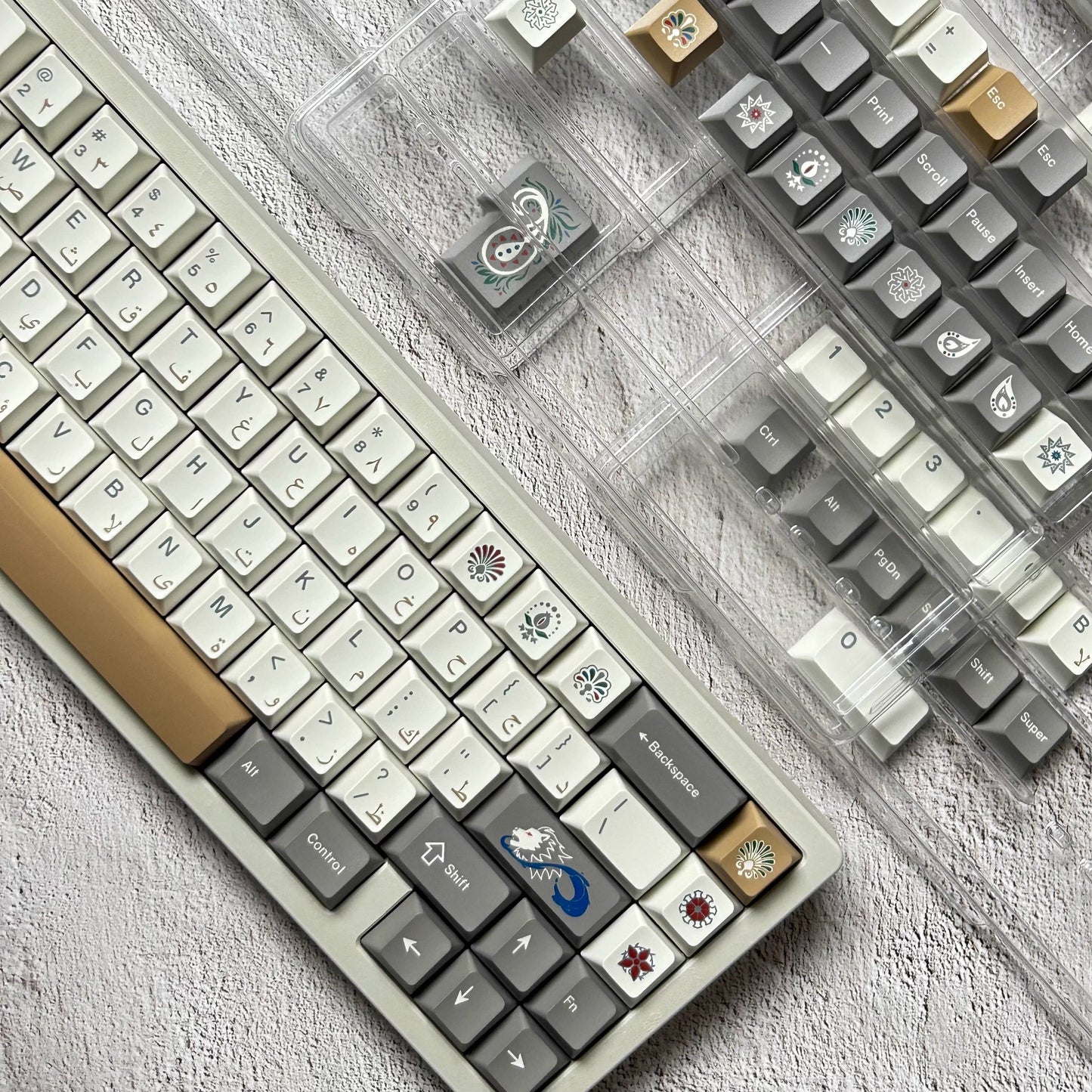 MWK Alhambra Keycap Set, Cherry Profile, Dye Sub PBT Key Cap