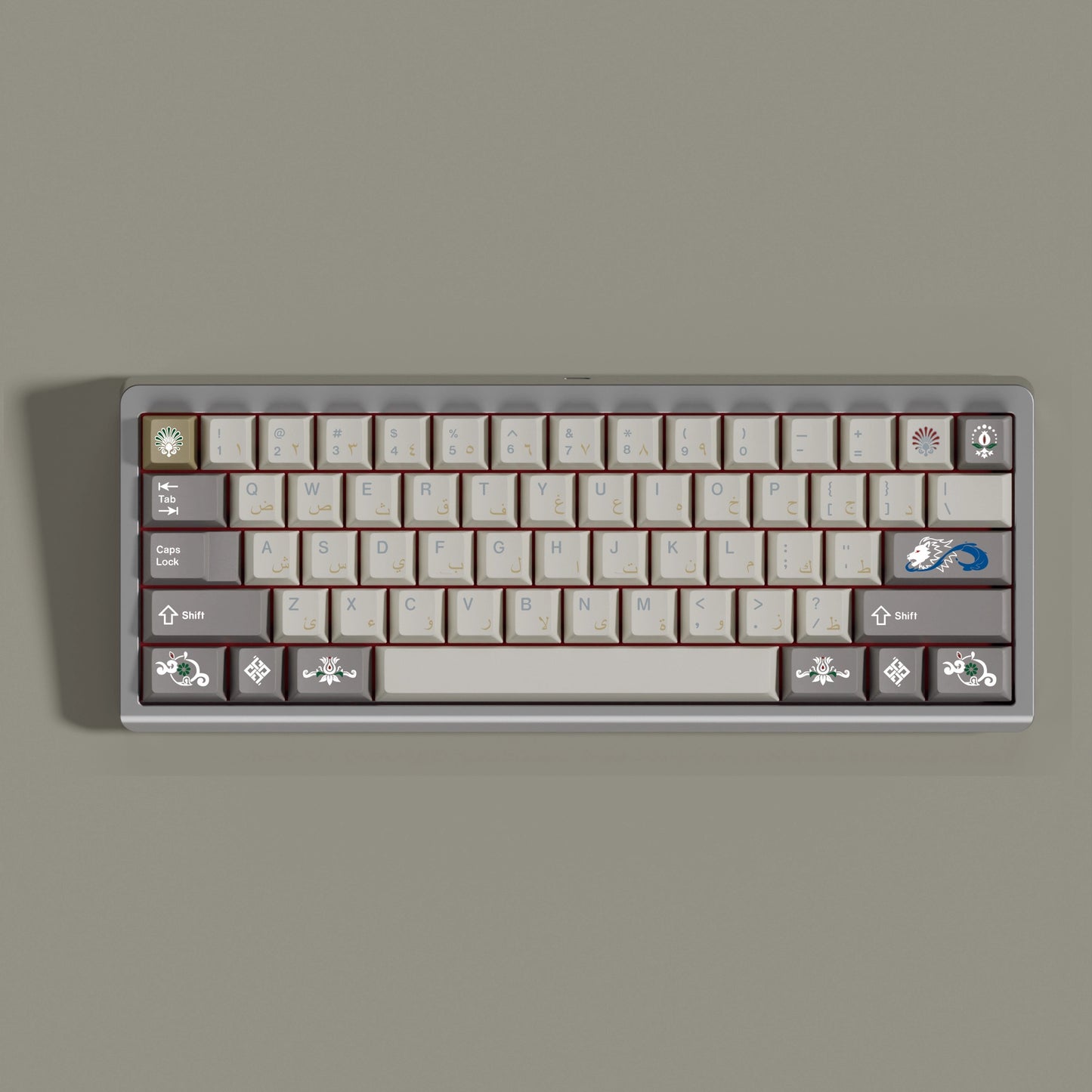 MWK Alhambra Keycap Set, Cherry Profile, Dye Sub PBT Key Cap
