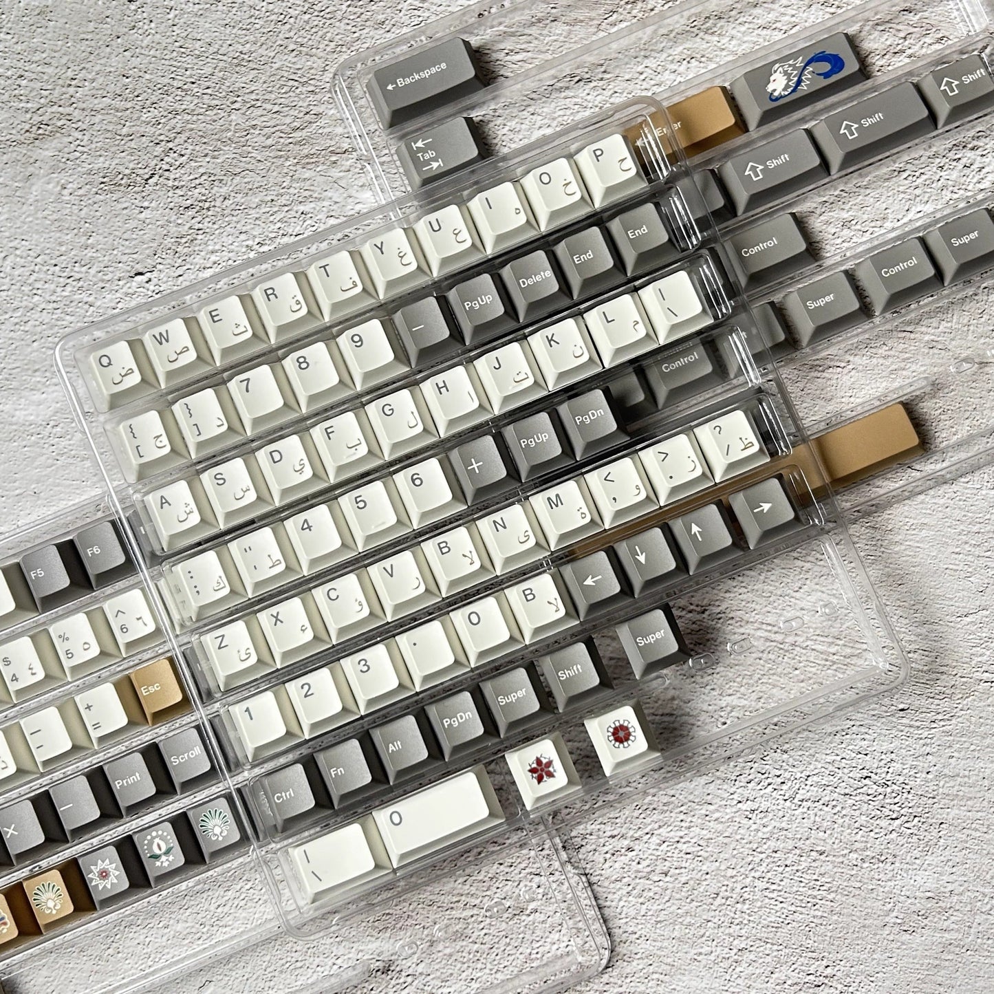 MWK Alhambra Keycap Set, Cherry Profile, Dye Sub PBT Key Cap
