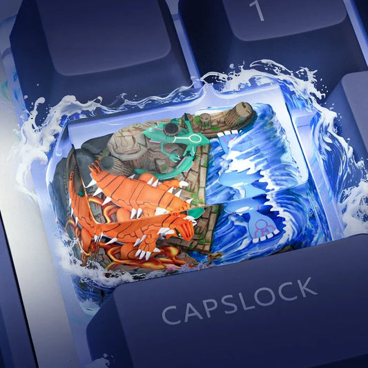 Pokemon Weather Trio Artisan Keycaps by NF