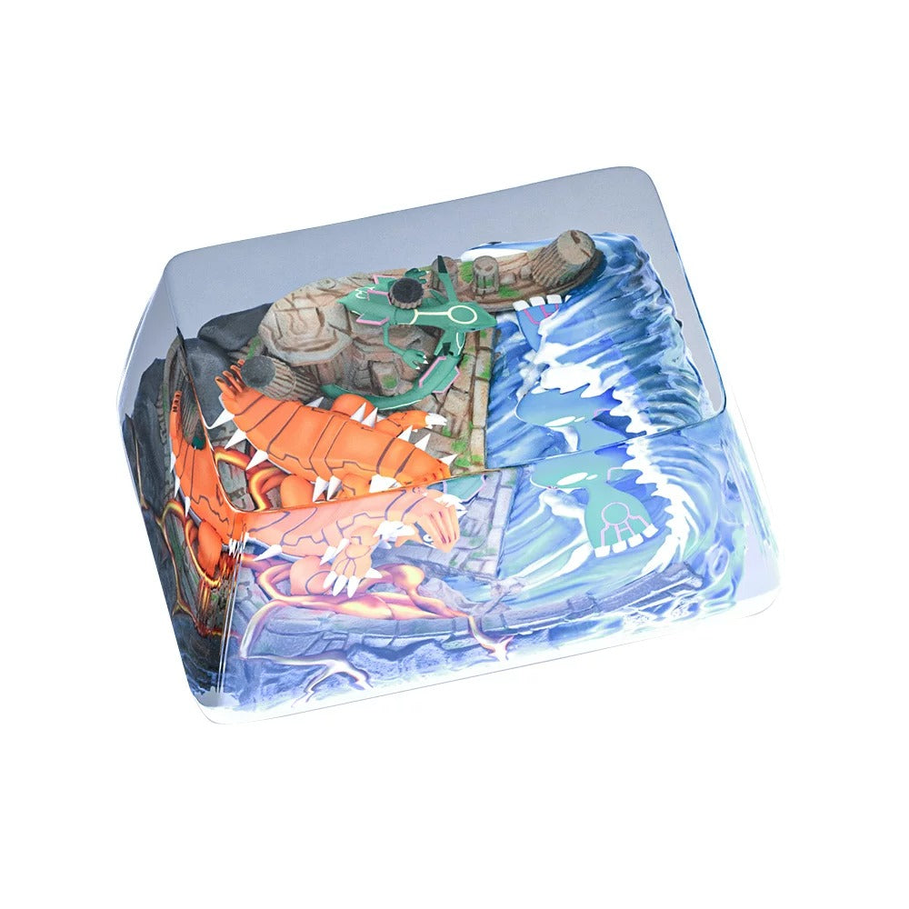 Pokemon Weather Trio Artisan Keycaps by NF