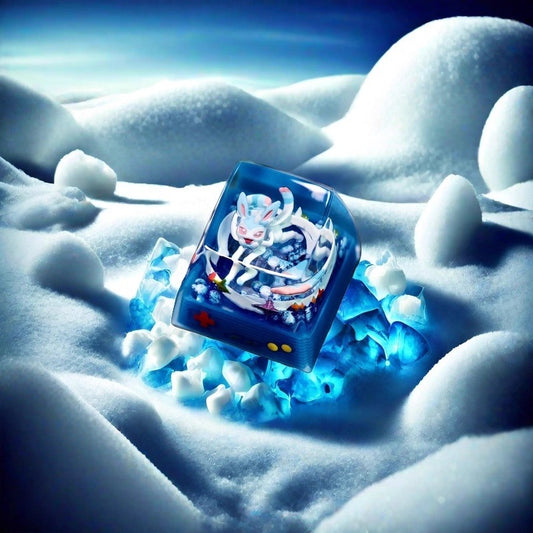 Pokemon Sylveon Artisan Keycaps by NS