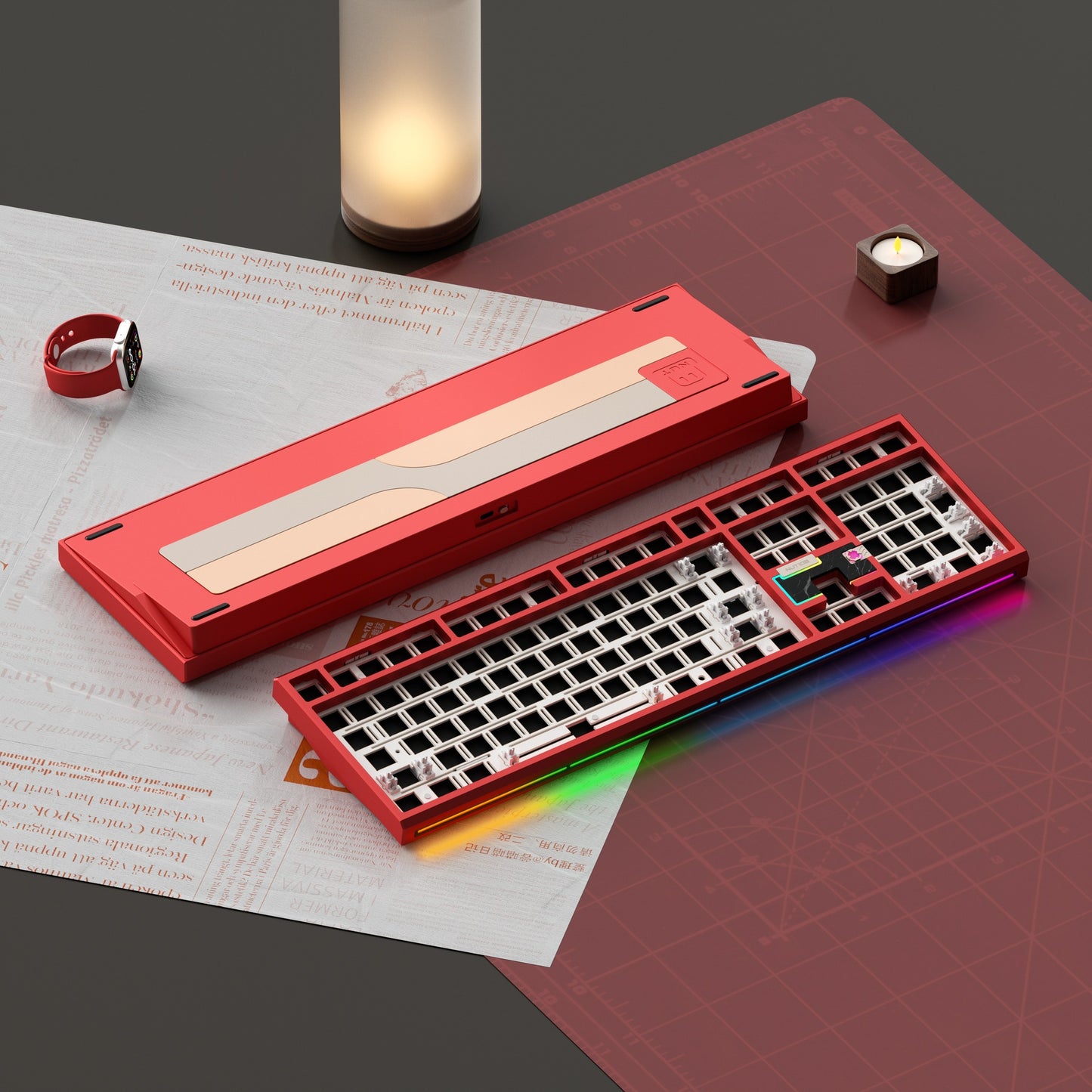 NUT108 Full Size Mechanical Keyboard Barebone