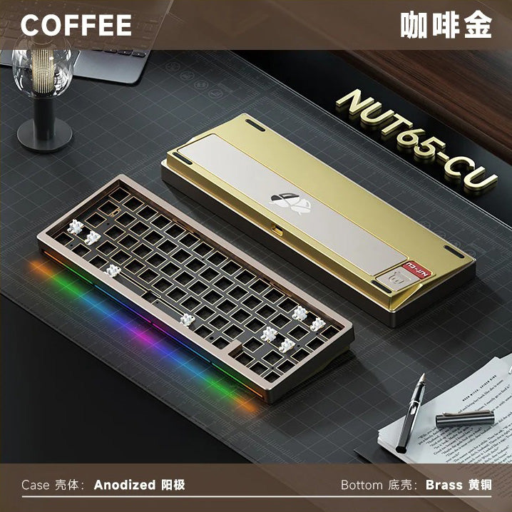 Weikav NUT65-CU Custom Mechanical Keyboard Barebone