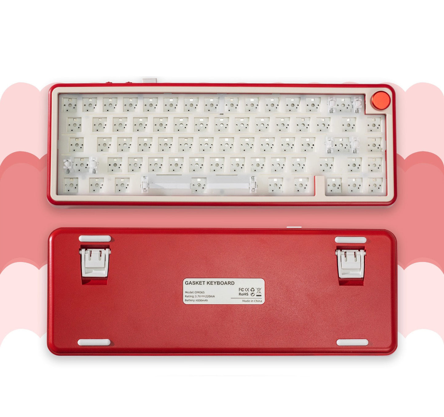OMO65 Cute Mechanical Keyboard Barebone