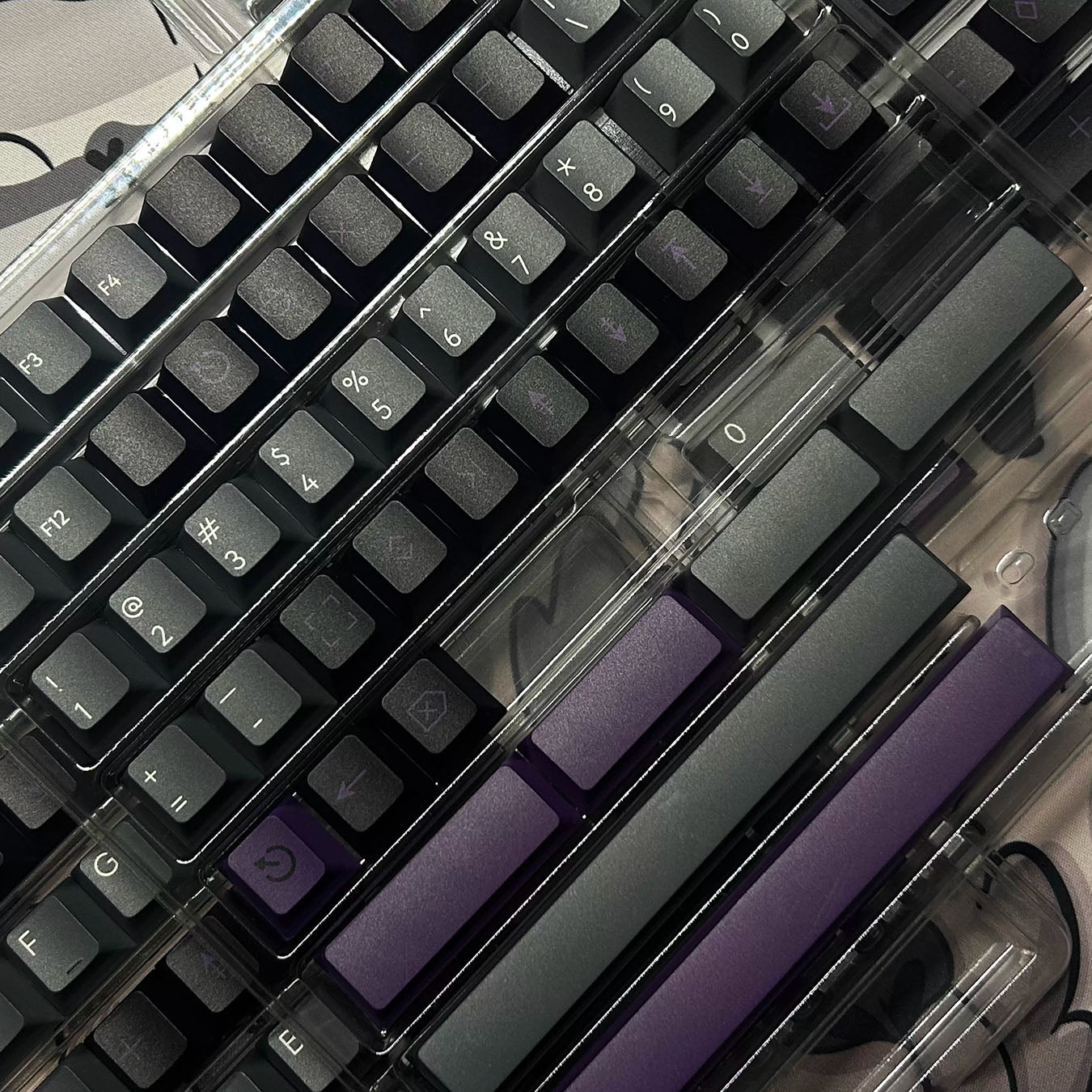 Purpolch R3 Keycap Set, Cherry Profile, PBT Dye Sub Key Cap