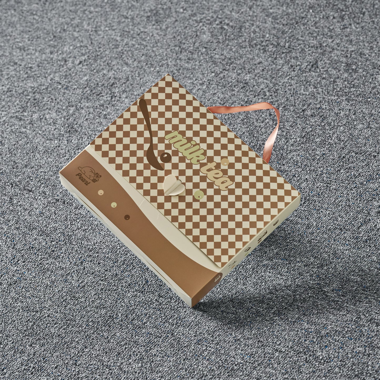 QK Bubble Tea Keycap Set, Cherry Profile, Dye Sub PBT Key Cap