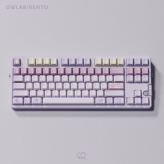 QwertyKeys Taro Balls Keycap Set, Cherry Profile, Dye Sub PBT Key Cap