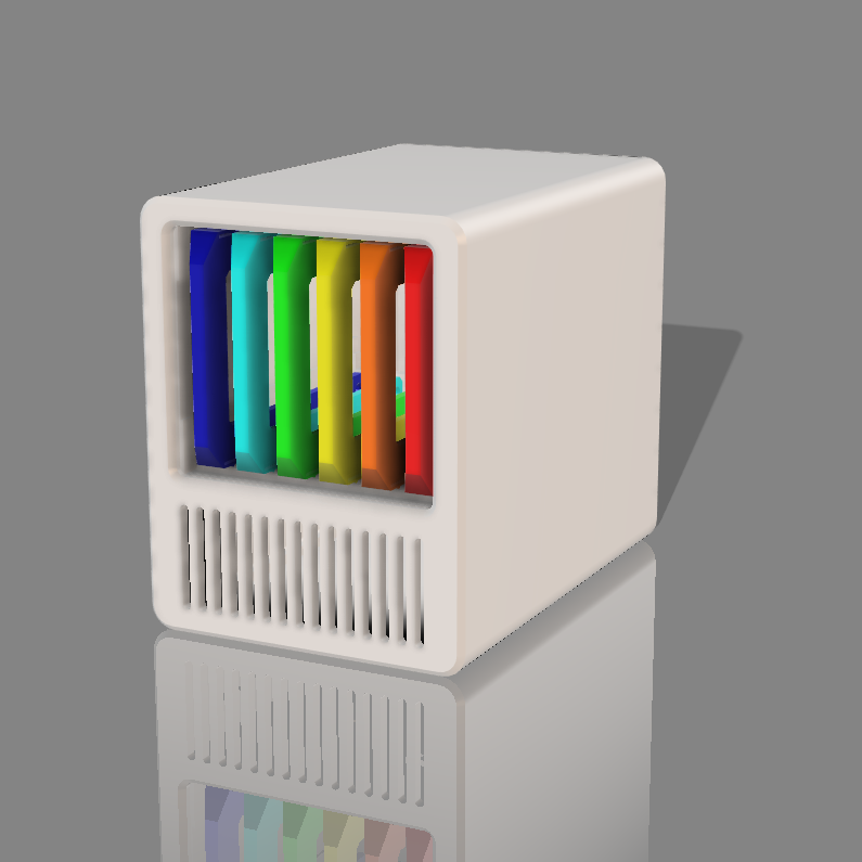 Qnasmini V2 - Mini Home NAS Server DIY Kit