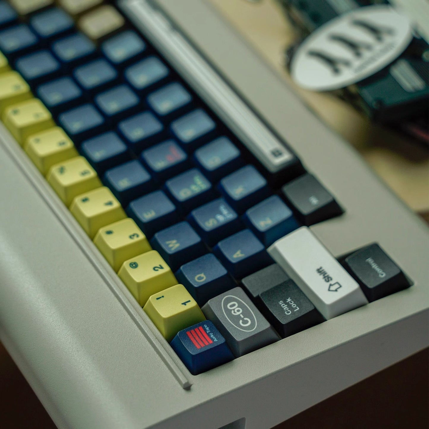 Recorder R-120 Keycap Set, Cherry Profile, Dye Sub PBT Key Cap