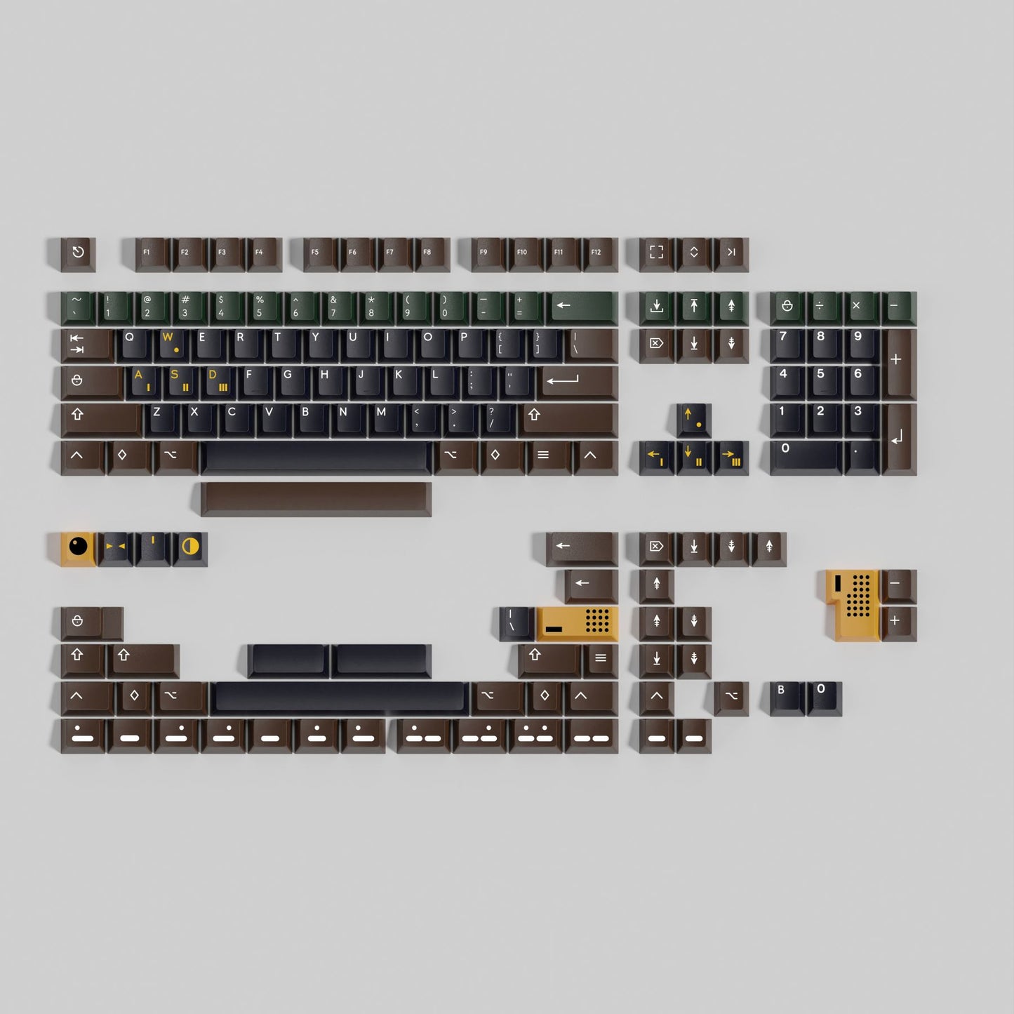 Resonance Keycap Set, Cherry Profile, Dye Sub PBT Key Cap