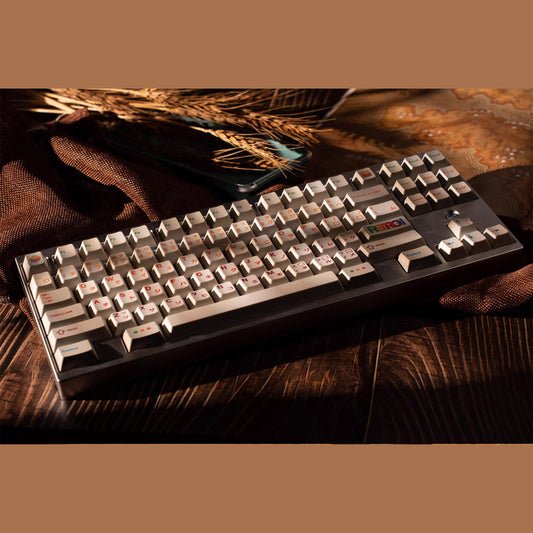 Retro II Keycap Set, Cherry Profile, Dye Sub PBT Key Cap