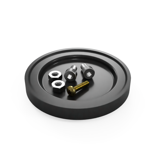 3D Printed Round Magnetic Screw Accessories Tray (2 Pack)