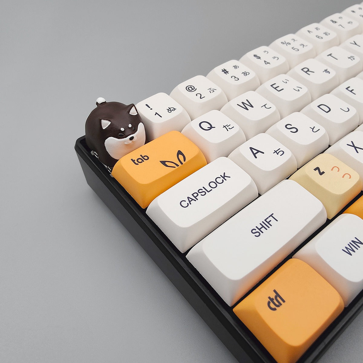 3D Shiba Dog Artisan Keycap