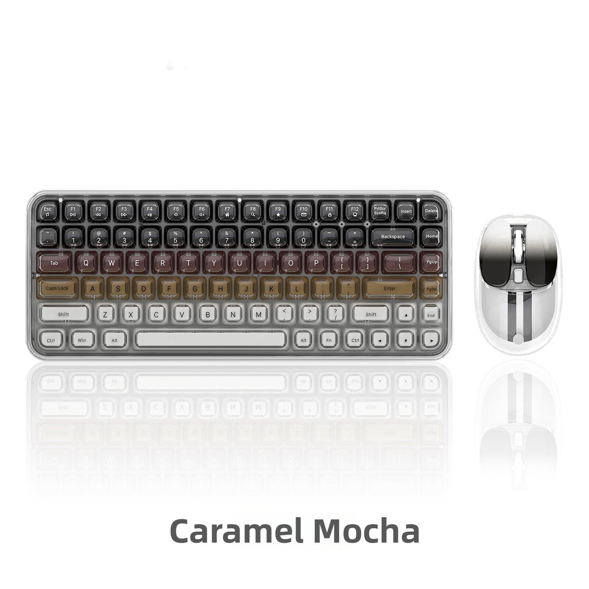 SK720 Manon Cute Crystal Jelly Keyboard & Mouse Set