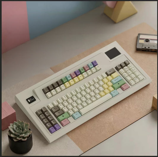 SP STAR MM108 Retro Mechanical Keyboard with Screen