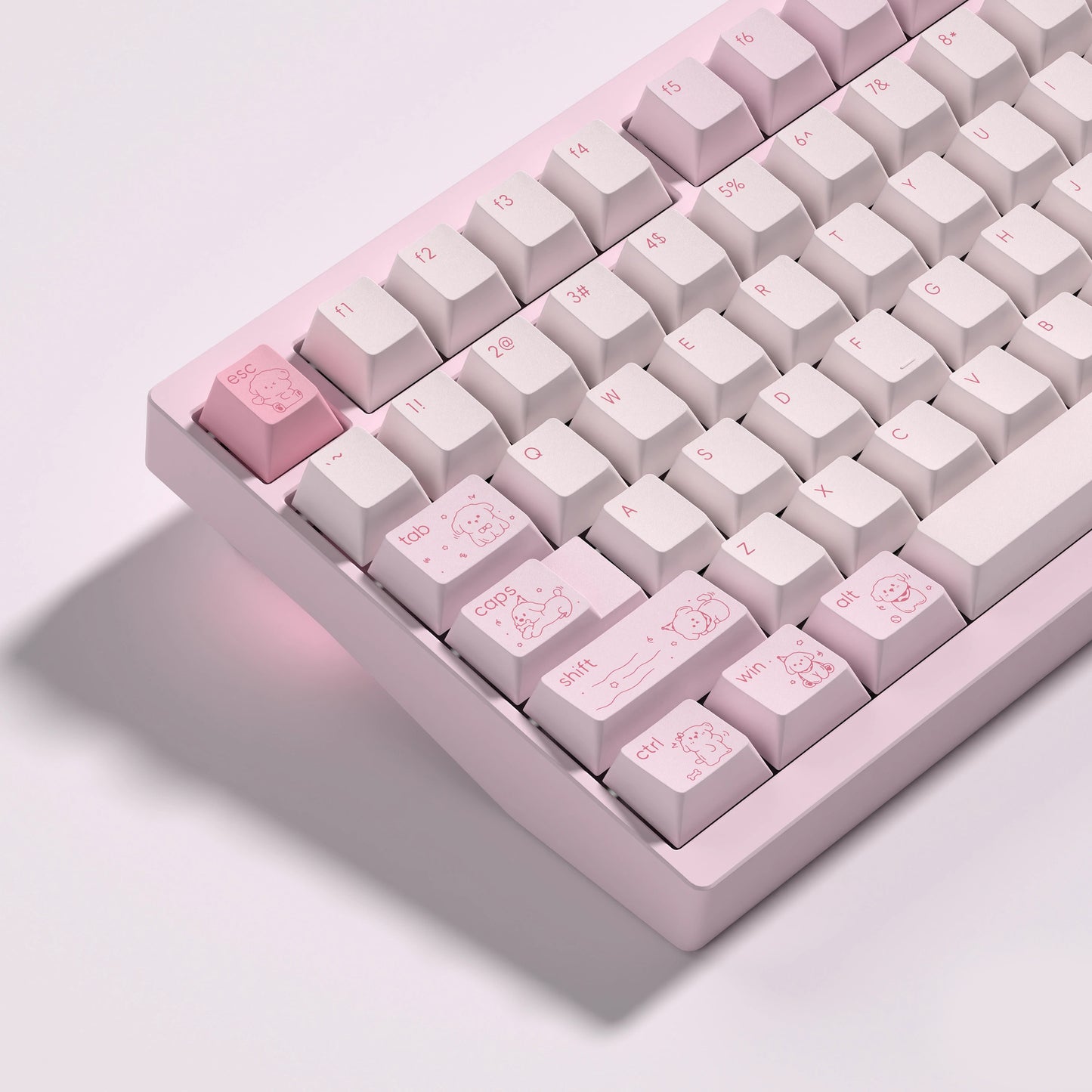 Keyhouse Star Pup Keycap Set, Cherry Profile