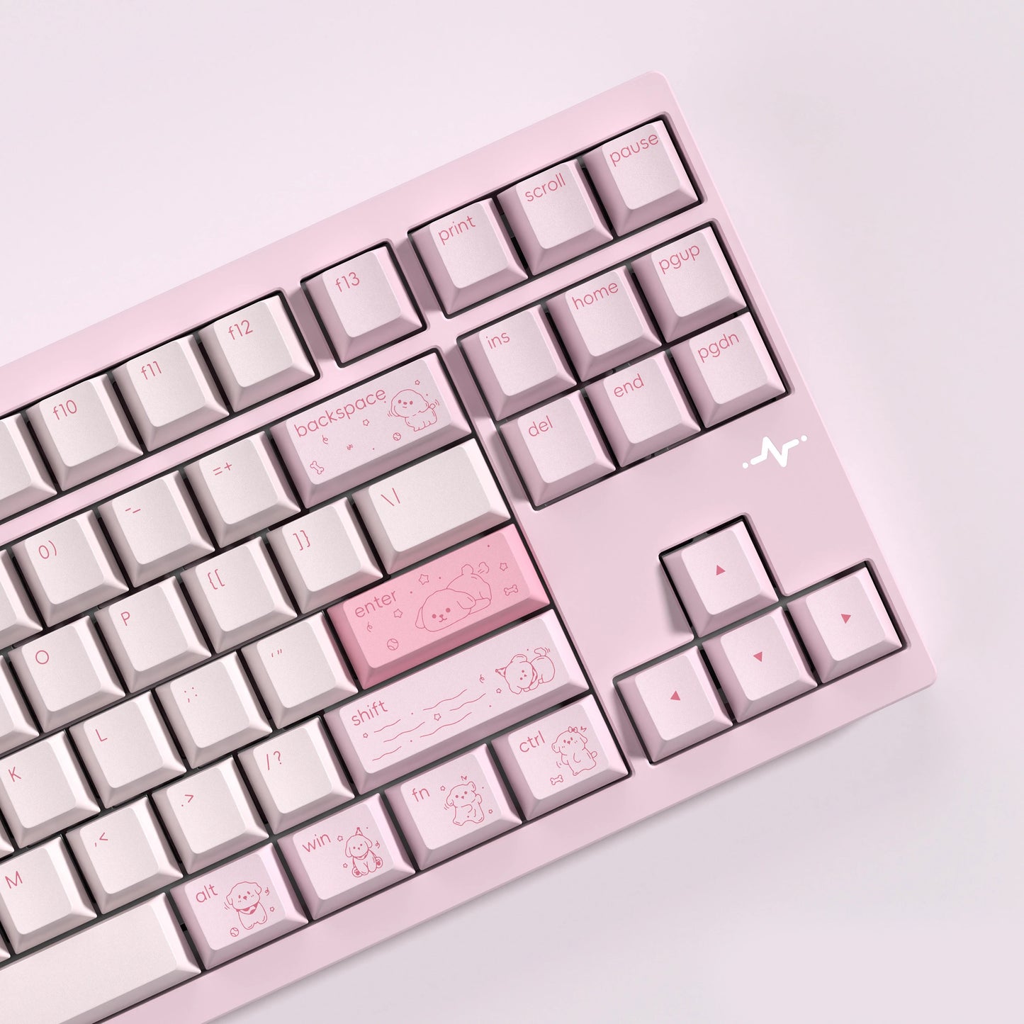 Keyhouse Star Pup Keycap Set, Cherry Profile