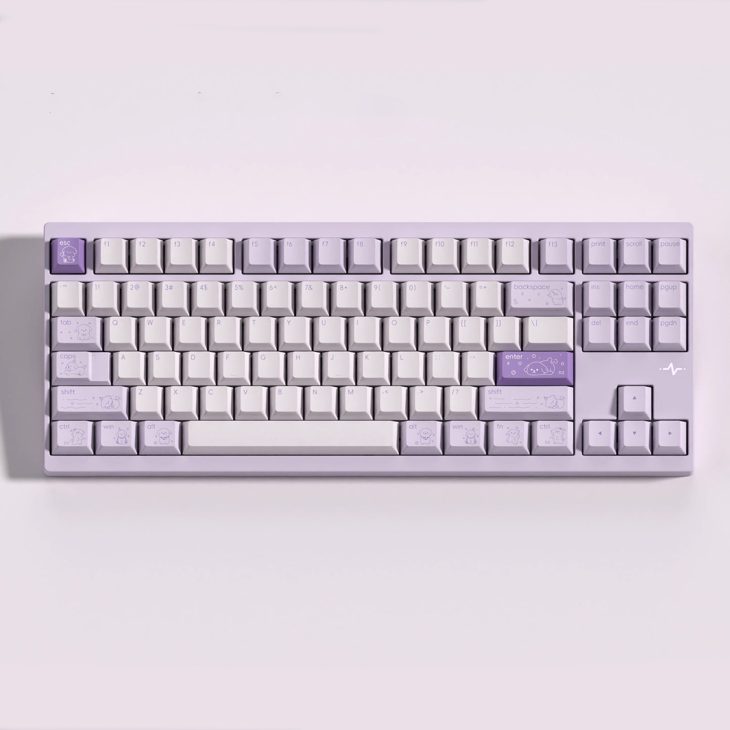 Keyhouse Star Pup Keycap Set, Cherry Profile