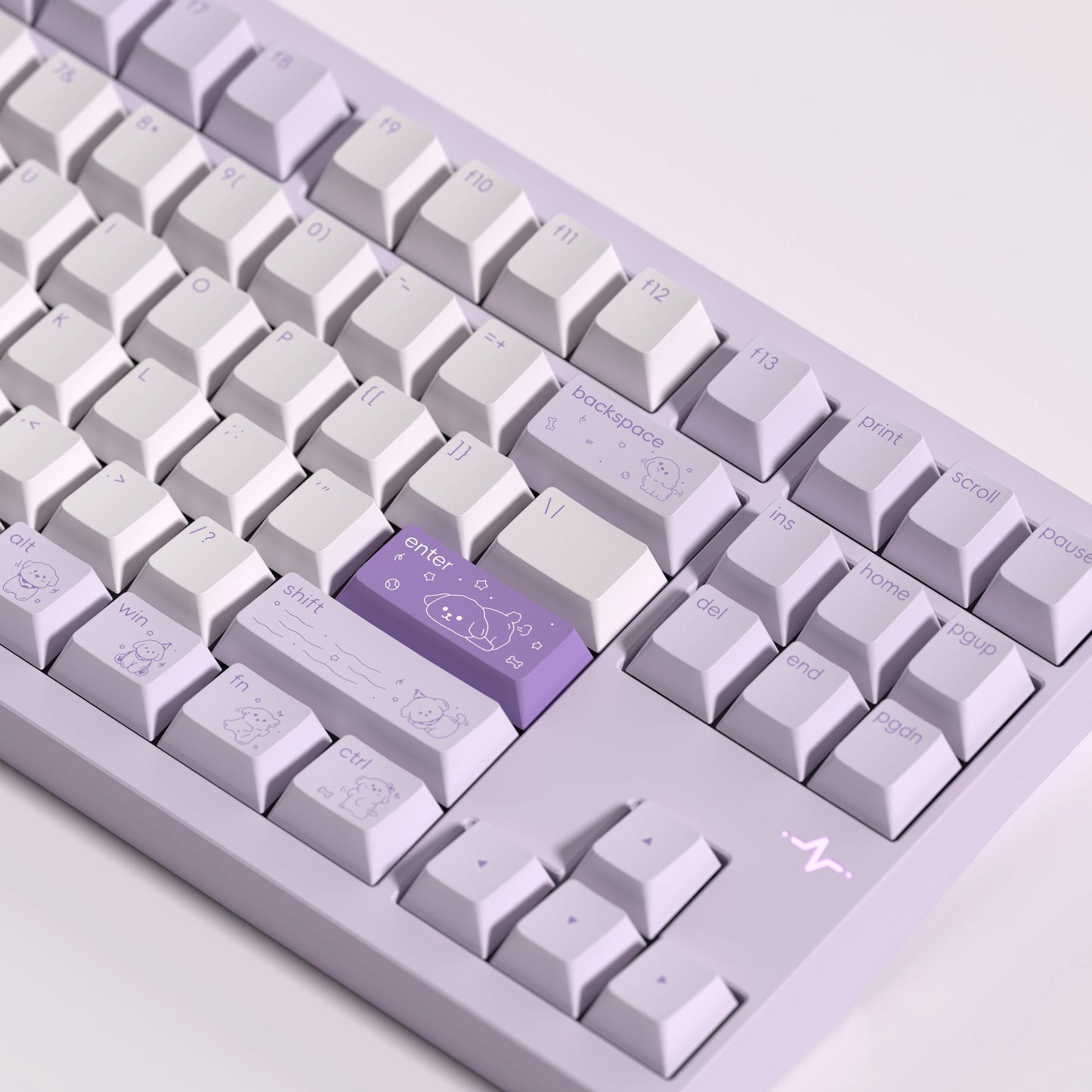 Keyhouse Star Pup Keycap Set, Cherry Profile