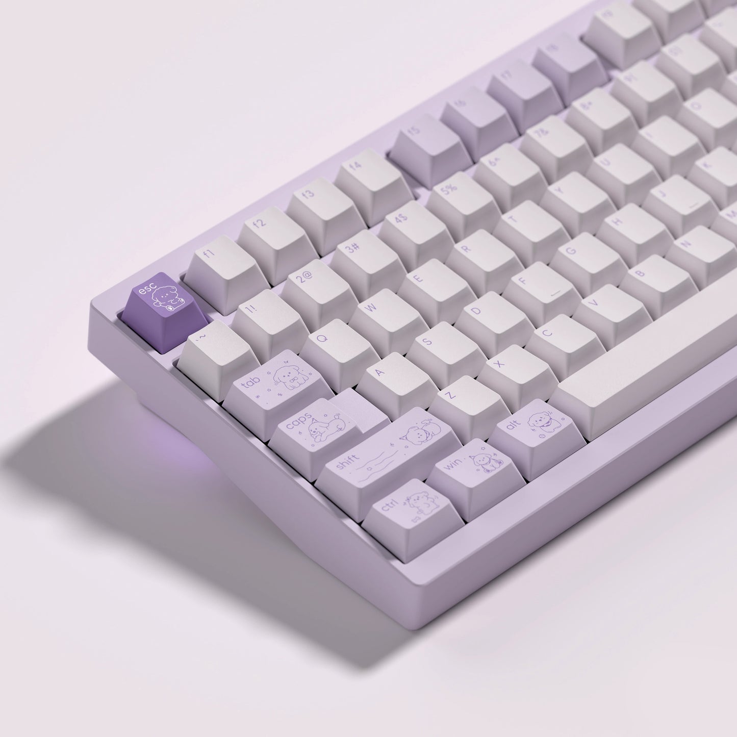 Keyhouse Star Pup Keycap Set, Cherry Profile