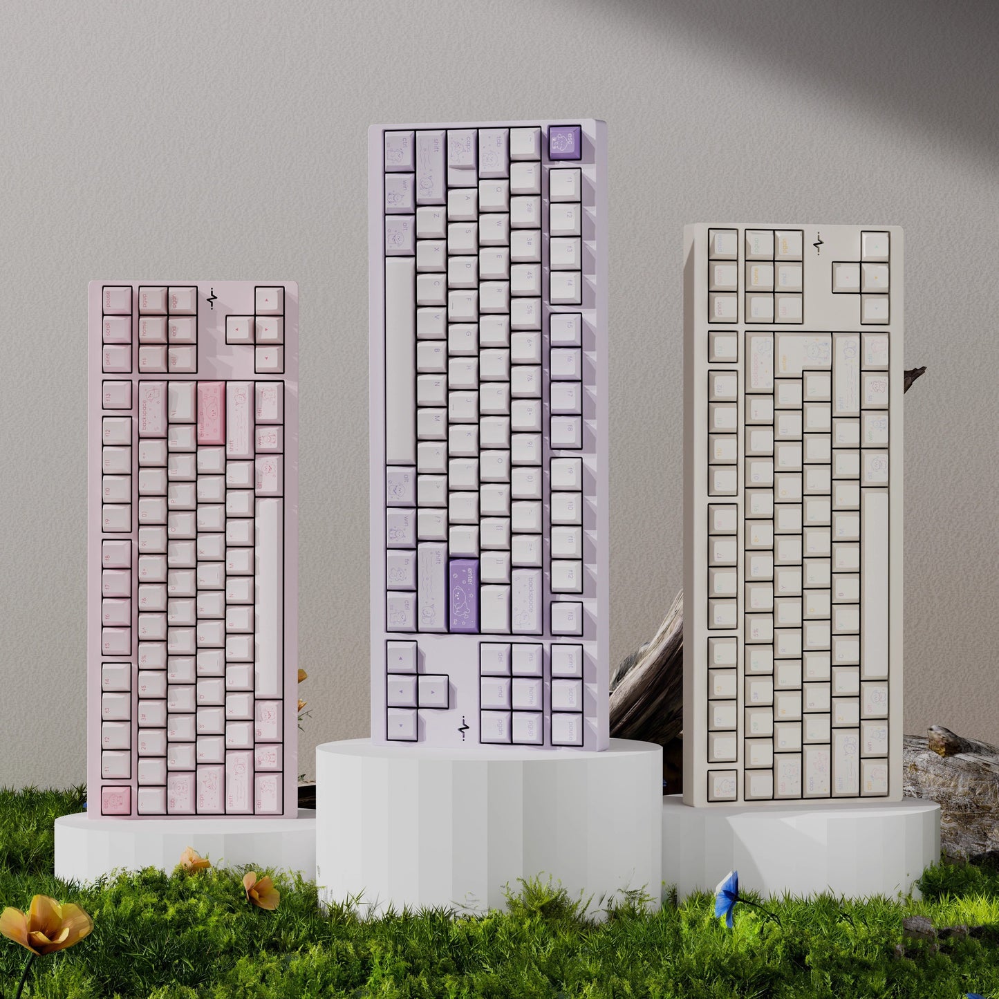 Keyhouse Star Pup Keycap Set, Cherry Profile