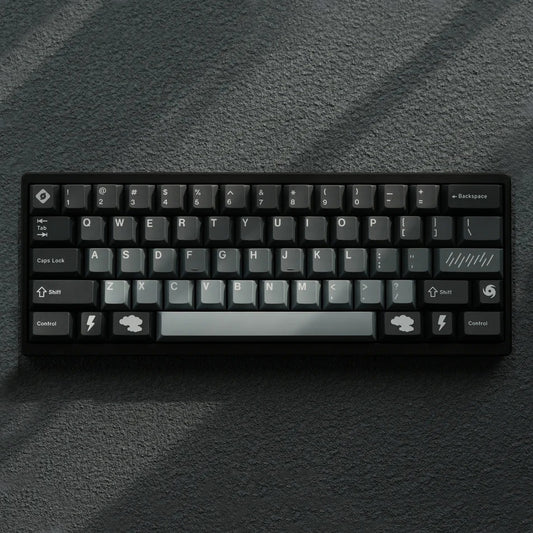 GMK Storm Keycap Set, Cherry Profile, Dye Sub PBT Key Cap