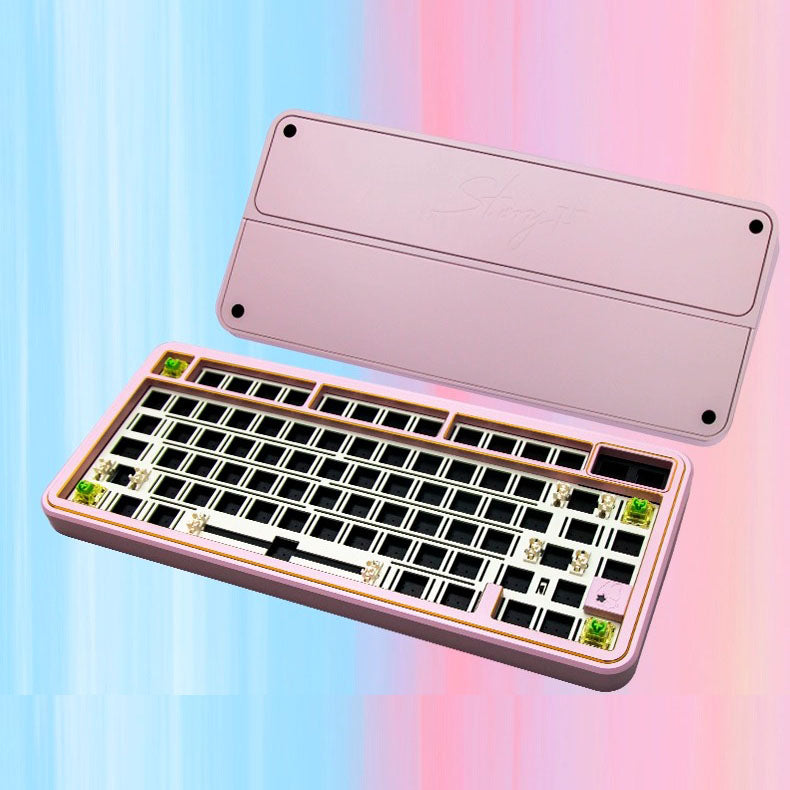 Story75 Aluminum Mechanical Keyboard Barebone (Screen Option)