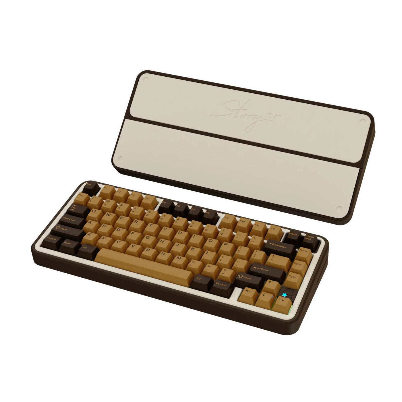 Story75 Aluminum Mechanical Keyboard Barebone (Screen Option)