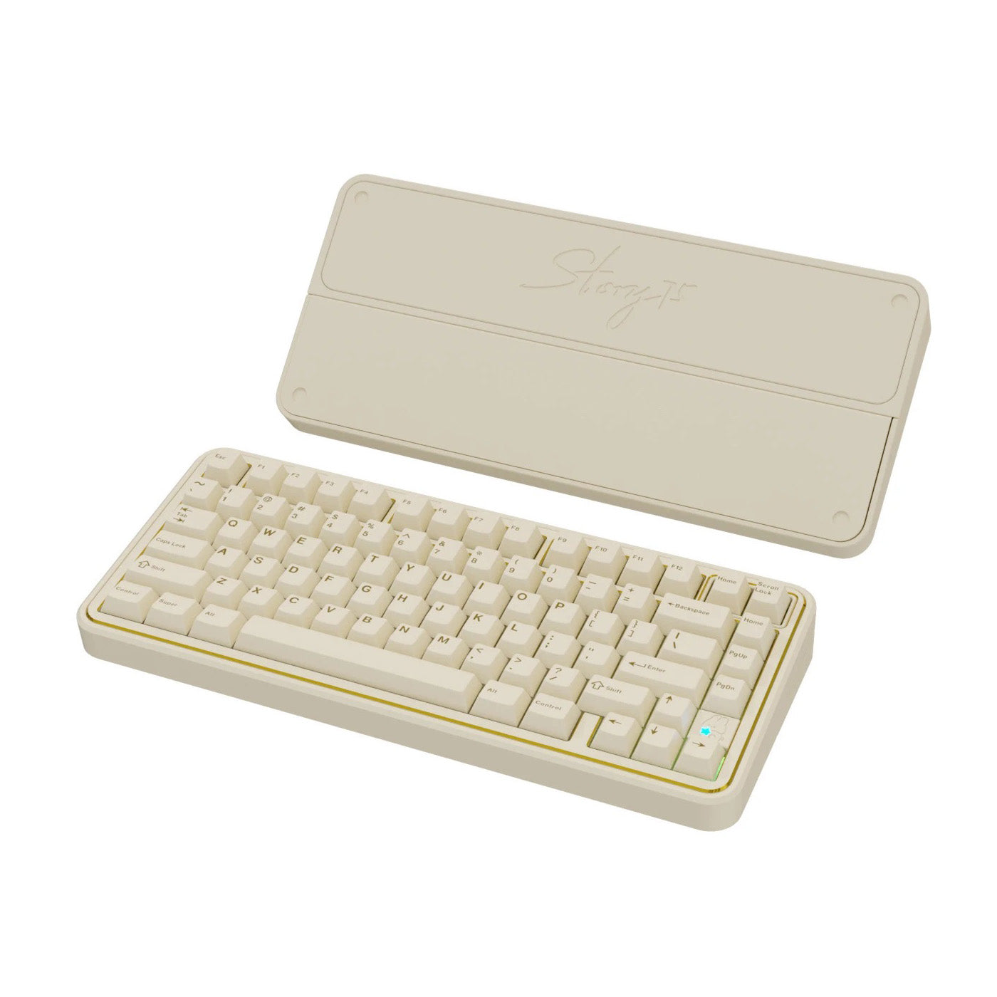 Story75 Aluminum Mechanical Keyboard Barebone (Screen Option)