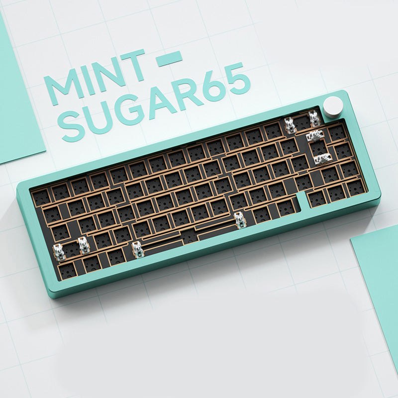 Weikav Sugar65 65% Gasket Aluminum Mechanical Keyboard Barebone