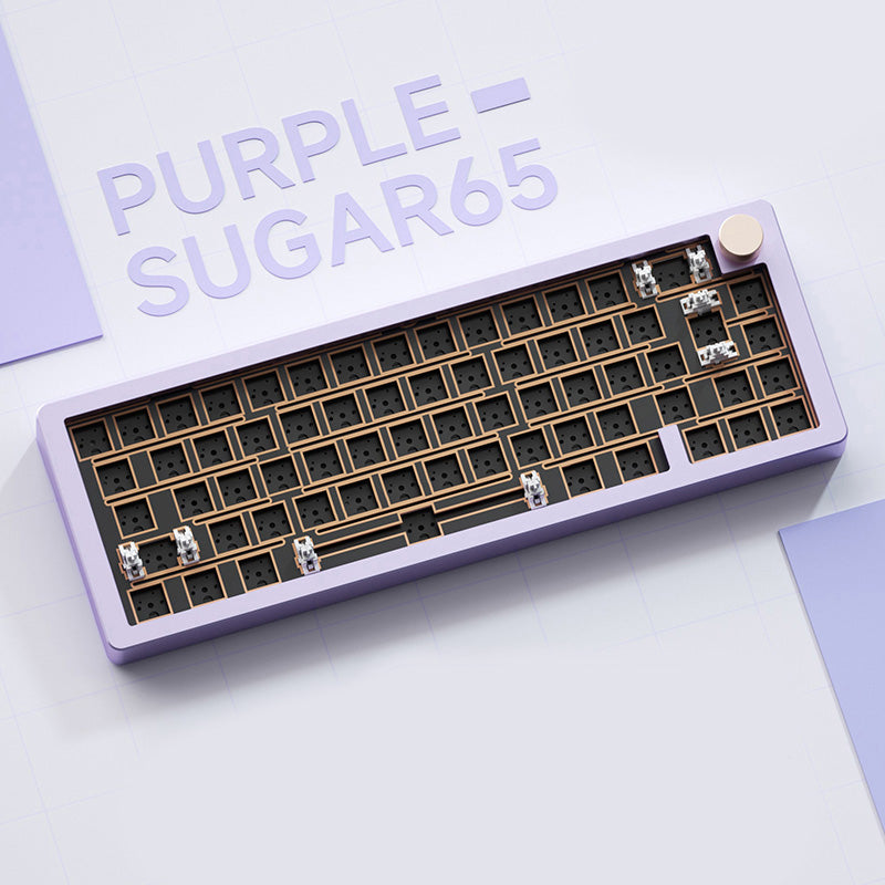 Weikav Sugar65 65% Gasket Aluminum Mechanical Keyboard Barebone