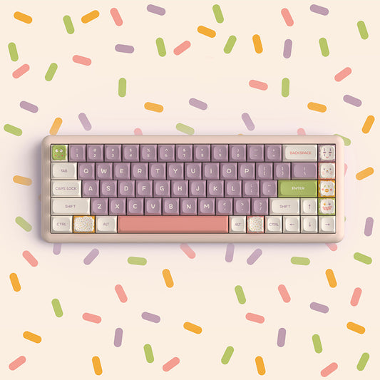 Keyspire Sweet Monster Keycap Set, KDA Profile, PBT Dye Sub Key Cap