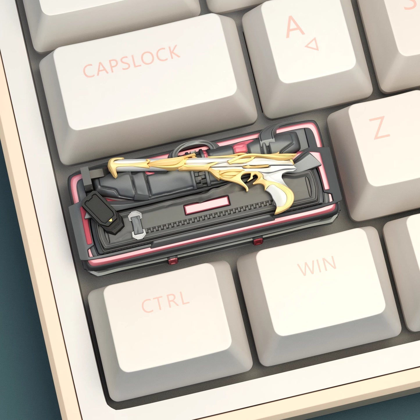 Valorant Sovereign Ghost Artisan 3D Keycap