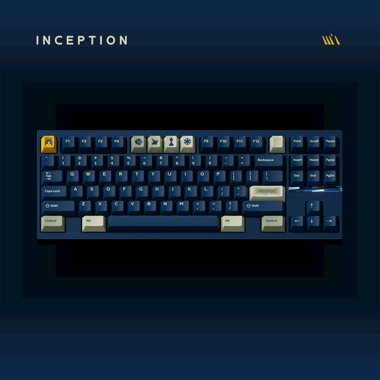 WUkds Inception Keycap Set, Cherry Profile, Dye Sub PBT Key Cap