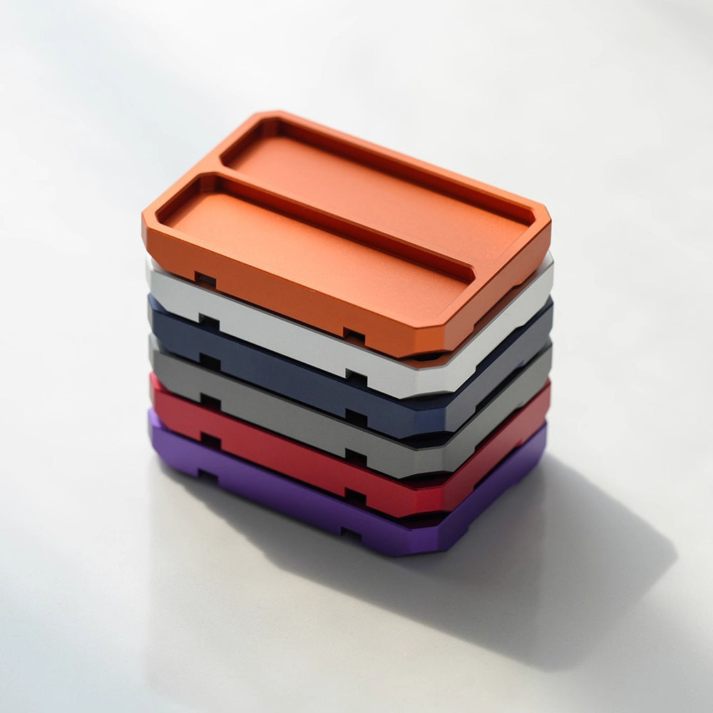Graystudio X-case Anodized CNC Aluminum Magnetic Screw Tray