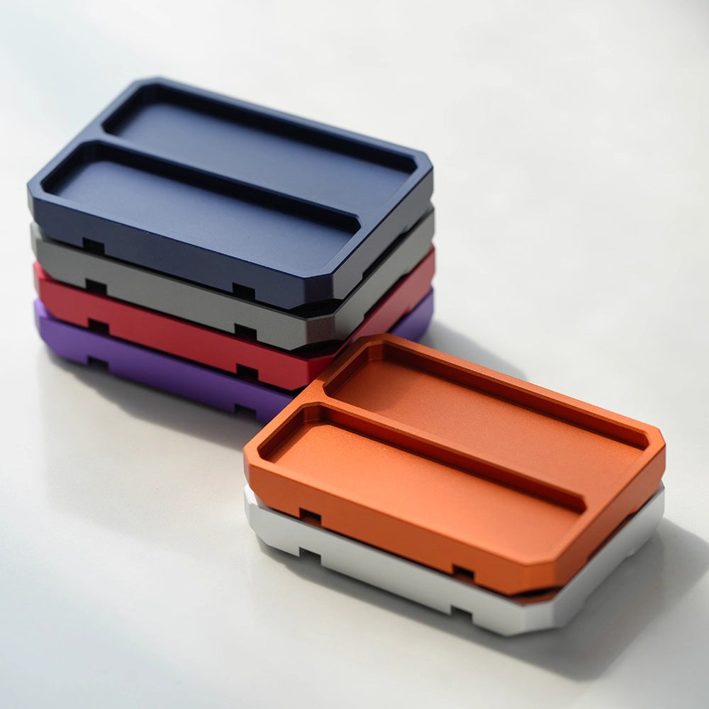 Graystudio X-case Anodized CNC Aluminum Magnetic Screw Tray