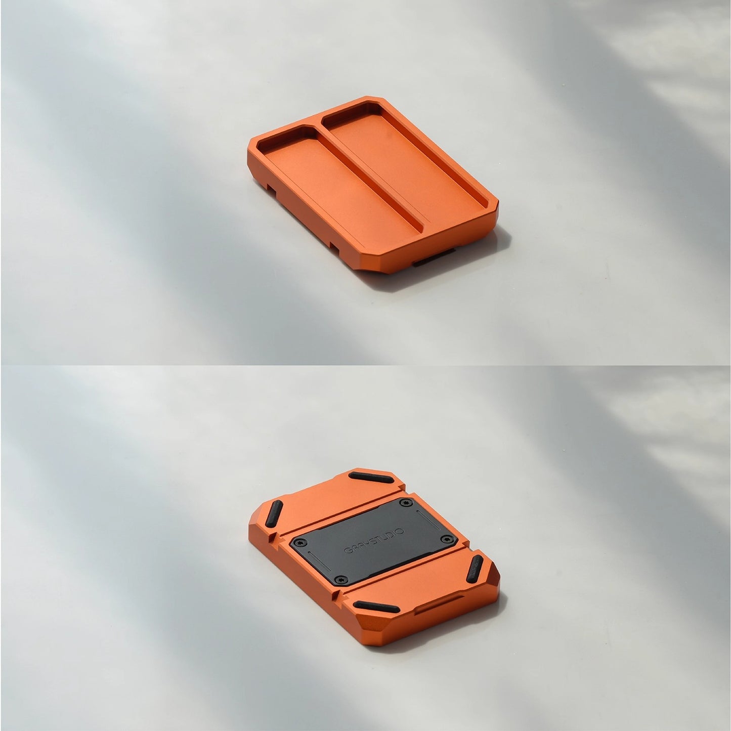 Graystudio X-case Anodized CNC Aluminum Magnetic Screw Tray
