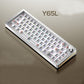 Yindiao Y65L Aluminum Wired Mechanical Keyboard Barebone