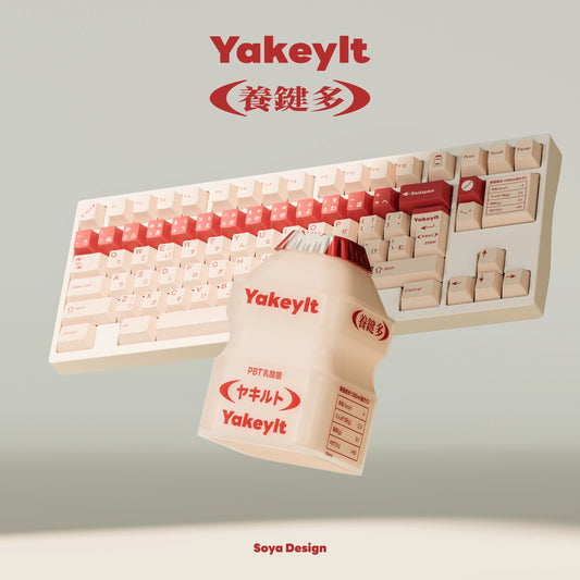 TUT Yakeylt Keycap Set, Cherry Profile, Dye Sub PBT Key Cap Set