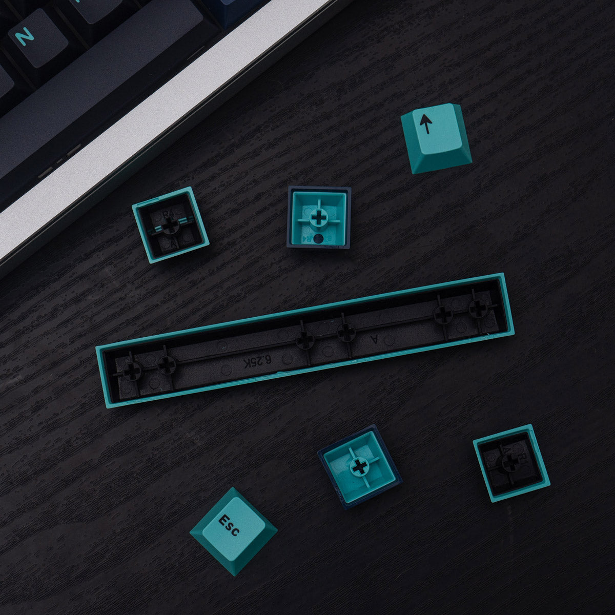 GMK Hammerhead Dark Keycap Set, Cherry Profile, Double Shot ABS Key Cap
