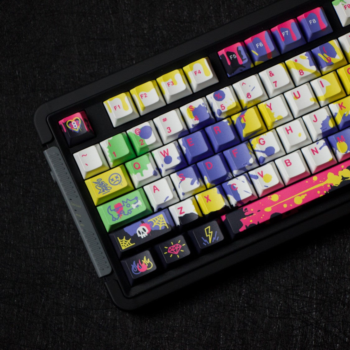 Graffiti Keycap Set, Cherry Profile, Dye Sub PBT Key Cap