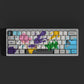 Zon(ゾン) 100 Keycap Set, Cherry Profile, Dye Sub PBT Key Cap