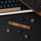 GMK Blue Sumrai Keycap Set, Cherry Profile, Double Shot ABS Key Cap
