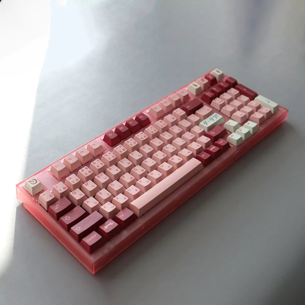 GMK Darling Keycap Set, Cherry Profile, PBT Dye Sub Key Cap – Nouvolo