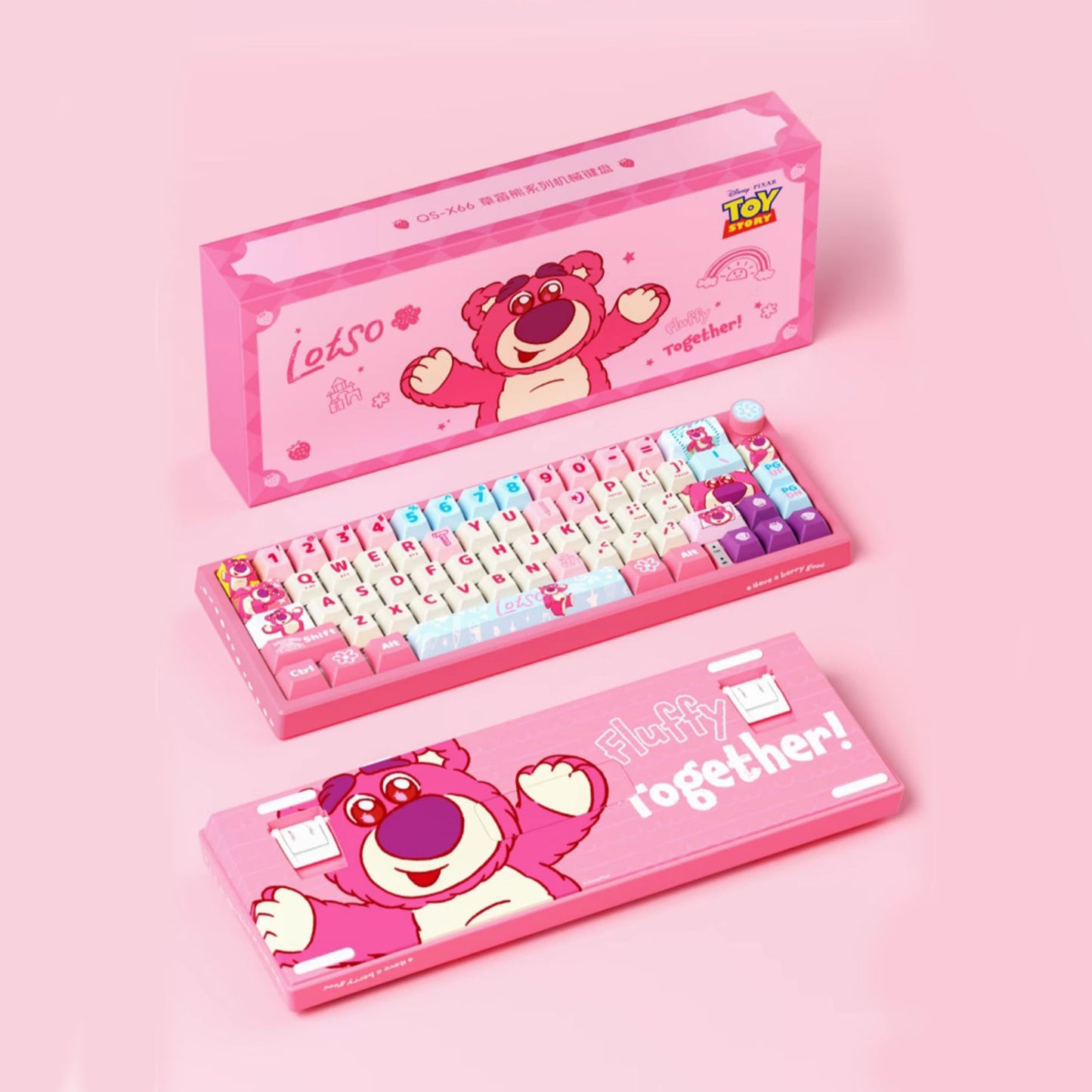 Lots-o'-Huggin' Bear 65% Gasket Mechanical Keyboard